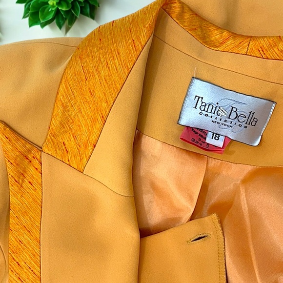 Tania Bella Collection Golden Mustard Pant Suit - Picture 12 of 16